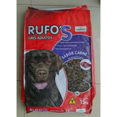 Imagem de Ração Rufo's Adulto Sabor Carne 15Kg - Confiance