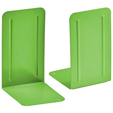 Imagem de Acrimet Bibliocanto Premium – Suporte para Livros de Metal 1 Par, Verde Citrus