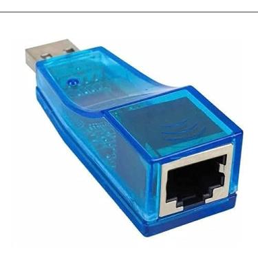 Imagem de Adaptador Usb Para Rj45 Placa De Rede Internet Pc 100 Mb/s
