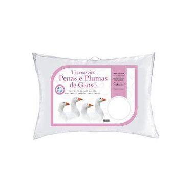 Travesseiro Daune Penas e Plumas de Ganso 50x70cm Promoção