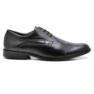 Imagem de Sapato Social Masculino Couro Derby Cano Curto Confortável