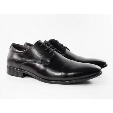 Imagem de Sapato Social Masculino Couro Cano Curto Derby Conforto