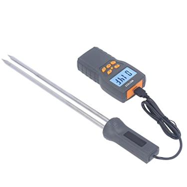 Imagem de Medidor de Umidade Analisador de Testador de Trigo Lcd Milho Arroz Digital Grão Soja Display Digital para Medidor de Medição de Abs Md7822 Medidor de Umidade de Sonda de Aço