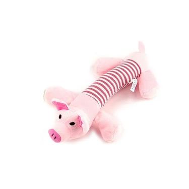 Imagem de FRCOLOR Novos Brinquedos Para Cães Brinquedo De Som De Pelúcia Estridente Brinquedos De Mastigar De Porco Cachorro Mastigar Squeaker Bicho De Estimação