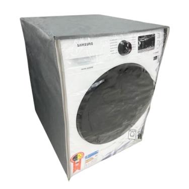 Imagem de CAPA PARA LAVA E SECA SAMSUNG 13KG WD13T TRANSPARENTE FLEX (CINZA)