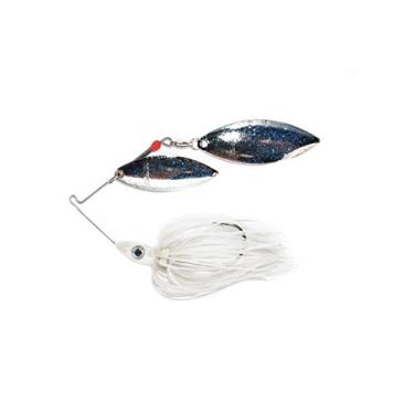 Imagem de Nichols Lures Pulsator Metal Flake Spinnerbait Double Willow Spinnerbait Azul Shad/Níquel, 20 g