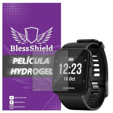 Imagem de Película Hydrogel para SmartWatch Garmin Forerunner 35 - BlessShield Cobertura Total (3 unidades)