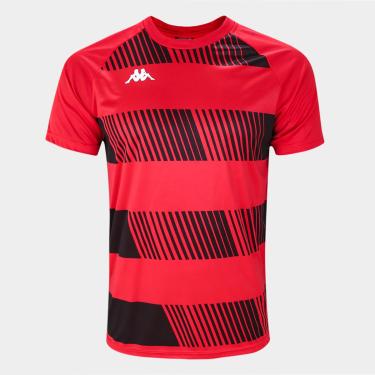 Imagem de Camisa Kappa Fardamento Orizzontale Masculina-Masculino