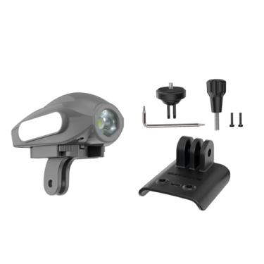 Imagem de Generic Suporte adaptador de suporte de câmera de expansão para DJI Avata 2, suporte de extensão multifuncional e luz de voo de navegação para drone para DJI Avata 2 (adaptador + holofote)