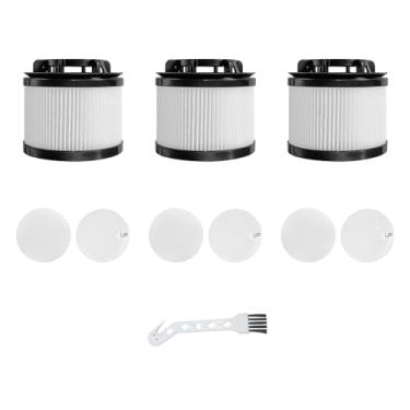 Imagem de NUHFUFA 10 filtros e esponjas de filtro para LVAC-200 Levoit acessórios de aspirador de pó sem fio, 6 filtros pré-motor + 3 filtros pós-motor + escova