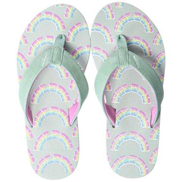 Imagem de Volcom Sandália feminina Vicky Big YTH, Vidro do mar, 12 Big Kid