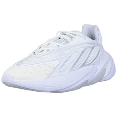 Imagem de adidas Originals Tênis feminino Ozelia, Branco/branco cristal., 8