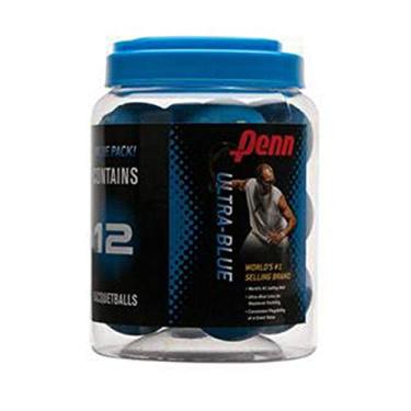 Imagem de Bolas de raquetebol Penn, azul, pacote com 12