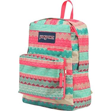 Imagem de Mochila JanSport DigiBreak - Malt Tan Boho Stripe