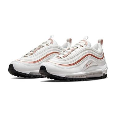 Imagem de Nike Air Max 97 (criança grande), Summit Branco/Metálico Vermelho Bronze/Branco, 20