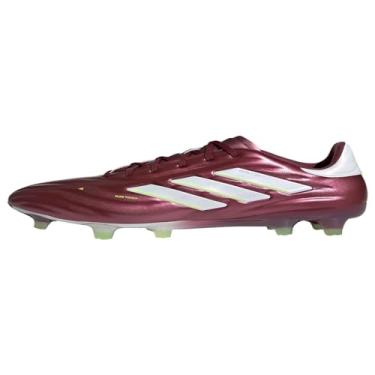 Imagem de Adidas Chuteiras de futebol Copa Pure II Elite Firm Ground Cleats, Shadow Red/Cloud White/Team Solar Ye, 38