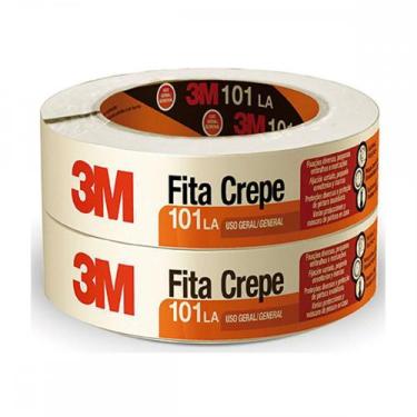 Imagem de Fita Crepe 3M 48Mm X 50Mt - Kit C/2 Unidades