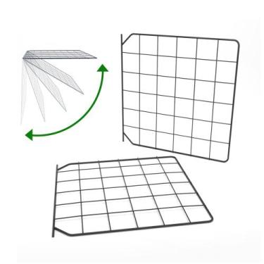 Imagem de Portinha Tela Aramada 30x30 para Cercado Pet Kit com 2 Unidades - IGUA