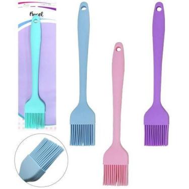 Imagem de Pincel Culinario De Silicone Colors 25X4Cm Td - Fu Xing