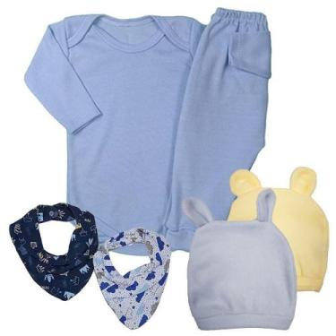 Imagem de Kit Roupinha De Bebê Masculino Feminino Barato Touca Lindo - Koala Bab