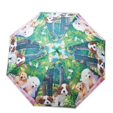 Imagem de Guarda Chuva Estampa Pet Abertura Automática - Modelo Cachorro - L&Q, 
