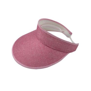 Imagem de Viseira Chapeu Praia E Campo Aba Larga - RPires, Rosa, Unico