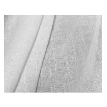 Imagem de Cortina Gaze Linho 7mx2,65m Com Forro Microfibra Varão Duplo - Chrisne