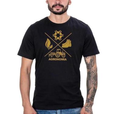 Imagem de Camiseta Country Masculina Estampa Agronomia Manga curta - Campero, Pr