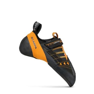 Imagem de SCARPA Sapatos de escalada Instinct VS para escalada esportiva e pedregulho, Preto/laranja, 8 Women/7 Men