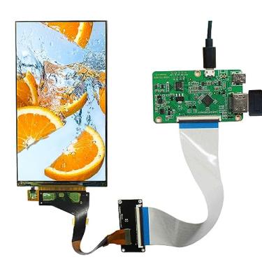 Imagem de VSDISPLAY Tela LCD de alta resolução LS055R1SX04 1440x2560 de 5,5 polegadas para painel de exibição de substituição de impressora 3D com placa controladora Mipi LCD VS-CXMIPI-V1