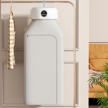 Imagem de Secador de Roupas Portátil, Máquina de Secar Portátil de Viagem para Roupas, Mini Secador Dobrável para Apartamento, Casa, Trailers, Pequena Máquina de Secagem Elétrica Com Saco