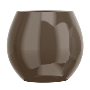 Imagem de Vaso Fibra De Vidro Decoração 40cm Estilo Vietnamita Plantas (Bronze)