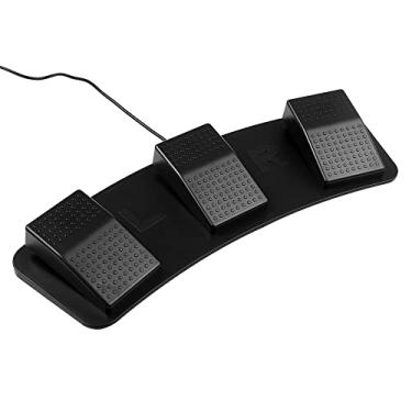 Imagem de FS23-P USB Triple Foot Switch, Interruptor Fotoelétrico Personalizável Com Sensor Infravermelho, Padrão de Bolinhas, Cabo USB, para Jogos, Trabalho, Controle de Máquina