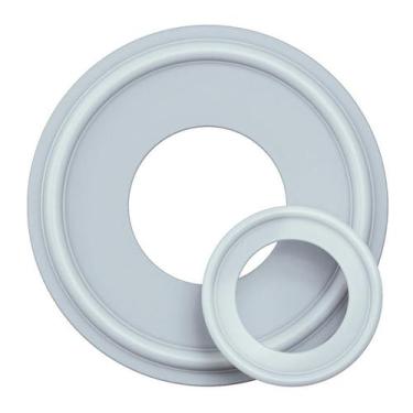 Imagem de Anel de vedação tc silicone - diâmetro 2'' - CONEXÕES EM AÇO INOX