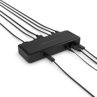 Imagem de Belkin Estação de ancoragem USB C de 65 W, hub tipo C - suporta vários monitores com HDMI 2.0, DisplayPort, portas USB C, portas USB A e porta Gigabit Ethernet - monitor duplo 4K para Chromebook e