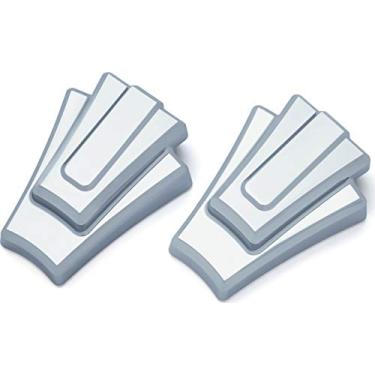 Imagem de Kuryakyn Acessório de destaque de motocicleta 7486: Capas de eixo traseiro para motocicletas Harley-Davidson Softail 2008-17, cromadas, 1 par