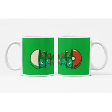 Imagem de Caneca Evoluções do Bulbasaur Boneca Russa - Like Geek