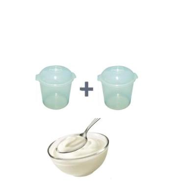 Imagem de Kit 2 Refil Pote Para Iogurteira Elétrica Izumi
