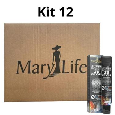 Imagem de Kit 12 Super Gel Massageador 30 Ervas 150G - Mary Life - Bio Instinto