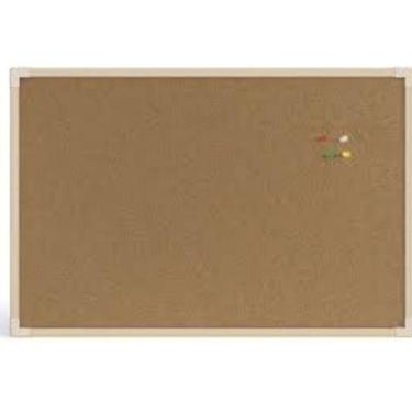 Imagem de Quadro Cortiça Moldura Madeira 60X40Cm Com Tachinhas