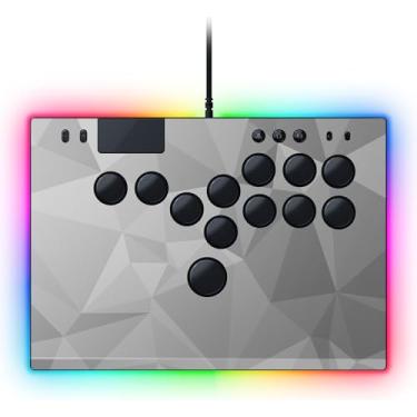 Imagem de Razer Kitsune Skin: Full Top Plate Wrap - Premium 3M Cast Vinyl - Scratch Protection - Unique Designs & Finishes - Easy Application - Geometric Mercury