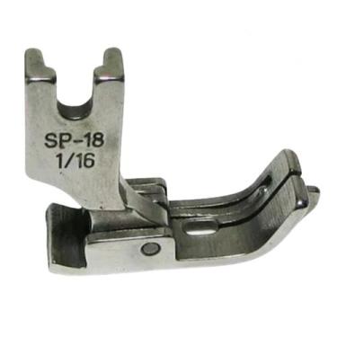 Imagem de Pé Calcador Pesponto Lado Direito C. Guia Reta Industrial 2mm SP-18 1/