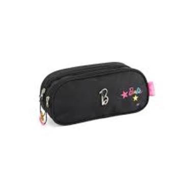Imagem de Estojo Duplo Barbie Preto - Luxcel