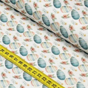 Imagem de Tecido Estampado Para Patchwork - Páscoa DP035 (0,50x1,50) - Fabricart