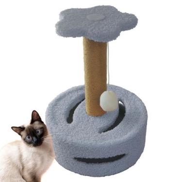 Imagem de Arranhador para Gatos Bola Brincadeira Arranhar Brincar Pet Shop Sisal