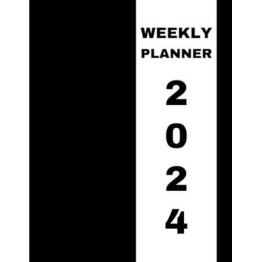 Imagem de "2024 Planner: Monthly & Weekly Planner 2024, January - December 2024, 8.5" x 11": Flexible Cover | Premium Quality | Organize Effortlessly, Plan Year-Round with Notes, Holidays