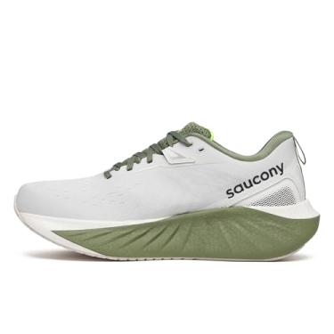 Imagem de Saucony Tênis masculino Triumph 22, Branco/olivina, 40