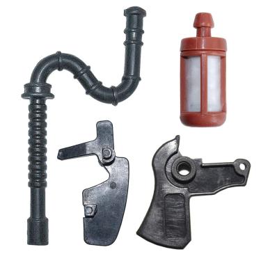 Imagem de AUMEL Kit de linha de filtro de combustível de intertravamento de gatilho do acelerador para motosserra Stihl 026 036 MS240 11181821006, 1118 182 1006