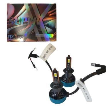 Imagem de Lampada H3 G5 Super Led 6500K 9V-36V 35W 22000 lumens IP68 resistente 