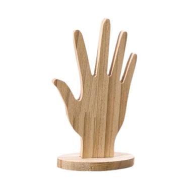 Imagem de Vaveren ANEL DISPLAY SUPLENTE JOLEY STANGET STAND Decoração Organizador estético Jóias Torre de jóias Rack para anéis Colares Bracelets relógios, Madeira